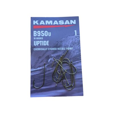 Kamasan B950U Sea Fishing Hooks Uptide - Available In A Range Of Sizes - 1