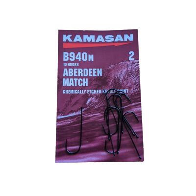 Kamasan B940M Sea Fishing Hooks Aberdeen Match - Available In A Range Of Sizes - 4 - 2