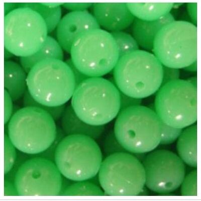 8mm Bead (Bulk Pack of 1000) (Green)