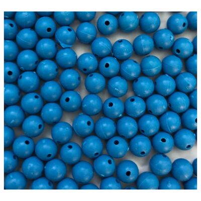 BZS 6mm fishing beads sea fishing rig making Beads (Bulk Pack of 1000) Multi Colour� - Blue