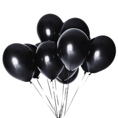 Black balloons - 5