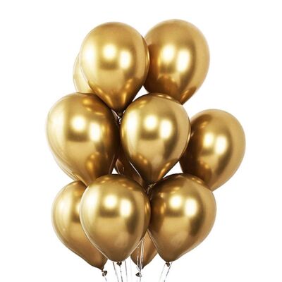 Gouden ballonnen - 10