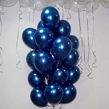Ballons Bleu Foncé - 5 2