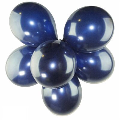 Donkerblauwe ballonnen - 20