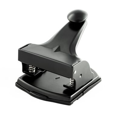 Design hole punch, black matt