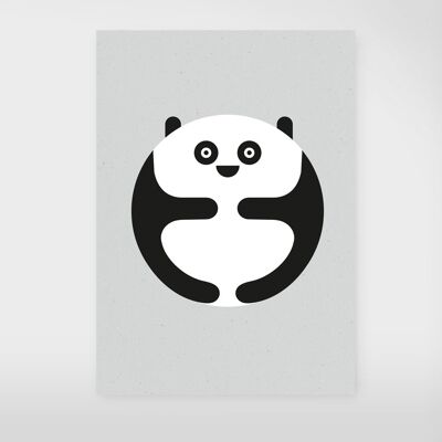 Postkarte "Panda"