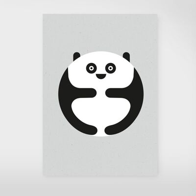 Postkarte "Panda"