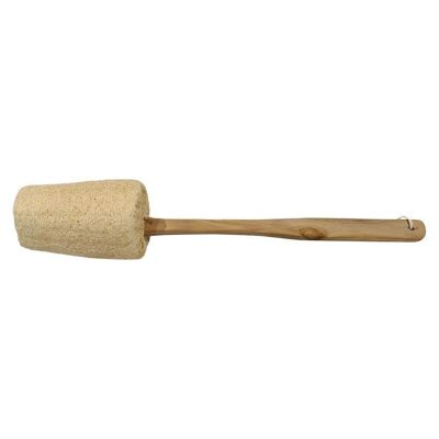 Vie Naturals Großer Luffa mit Holzgriff