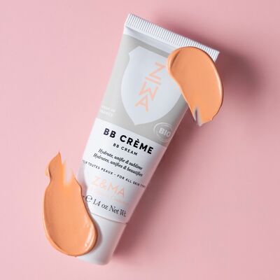 BB Cream 40ml ORGÁNICO (hidrata, unifica, realza la tez) con pigmentos naturales y ácido hialurónico