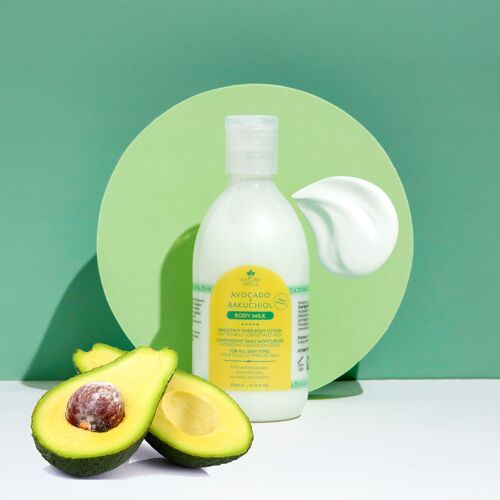 Avocado + Bakuchiool Body Milk – Smooth It Over Body Lotion – 276ml