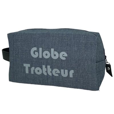 Trousse nomade M, "Globetrotteur", anjou marine