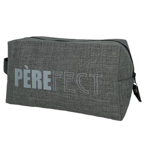 Grey Canvas Pouch - Self Care