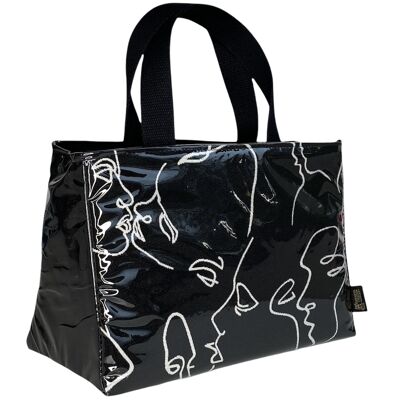 Sac isotherme S, "Kiss" noir