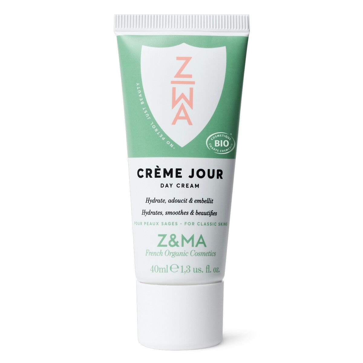 40ml Bio-Tagescreme (spendet Feuchtigkeit, schützt, mattiert) mit Hyaluronsäure und Aloe Vera / Pre-Teens ab 9 Jahren