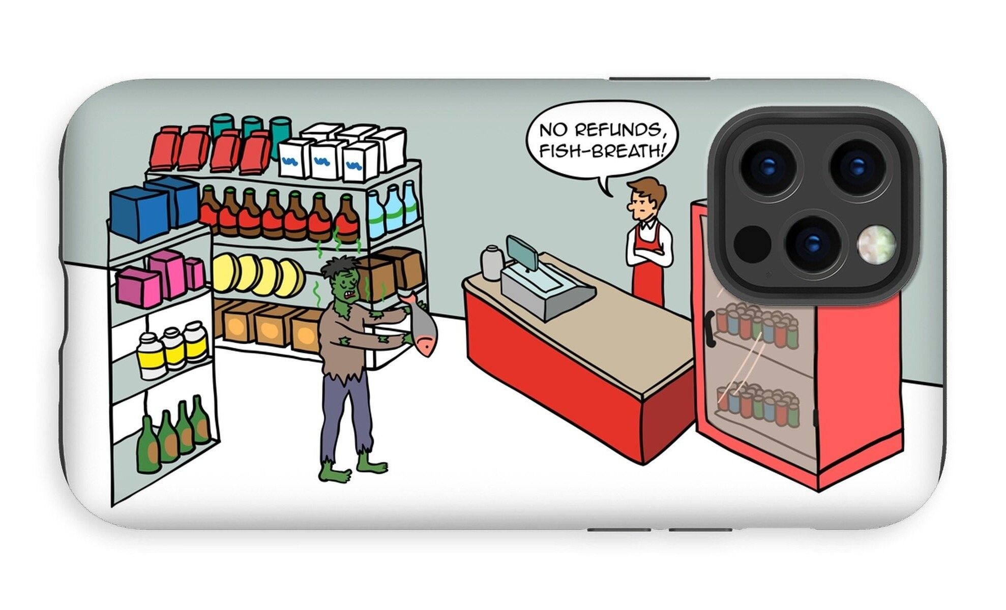 Phone Cases - Zombie Apologies - iPhone 12 Pro - Tough - Gloss