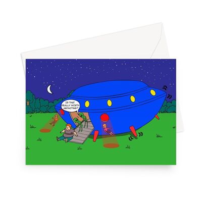 Birthday Cards - Probing Mike Havity (UK) - 1 Card - 5"x7"