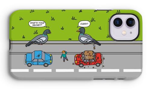 Phone Cases - Flipping The Bird - iPhone 11 - Tough - Matte