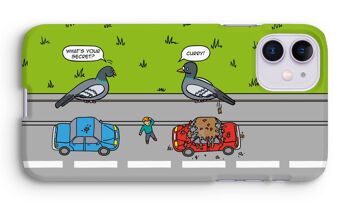 Étuis pour téléphones - Flipping The Bird - iPhone 11 - Snap - Brillant