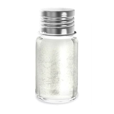 Silver glitter powder refill
