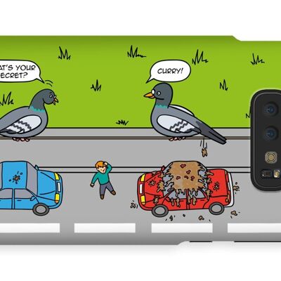 Phone Cases - Flipping The Bird - Galaxy S10E - Snap - Gloss