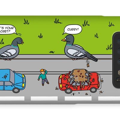 Phone Cases - Flipping The Bird - Galaxy S10 - Snap - Matte