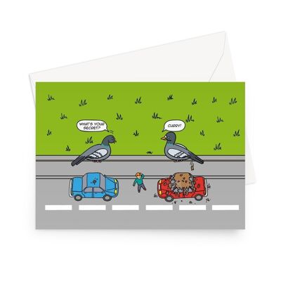 Birthday Cards - Flipping The Bird (UK) - 10 Cards - 5"x7"