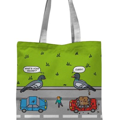 Tote Bags - Flipping The Bird (UK)