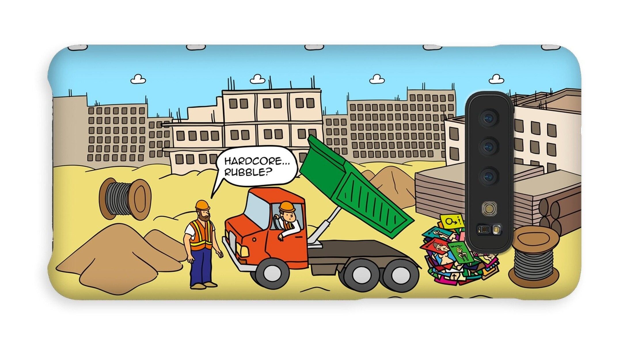 Phone Cases - Digging The Dirt - Galaxy S10 - Snap - Gloss