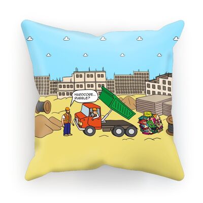 Cushions - Digging The Dirt (UK/USA) - S | 12"x12" | 30cm x 30cm - Faux Suede