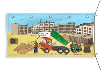 Serviettes de plage - Digging The Dirt (Royaume-Uni) - L | 31" x 63" | 80x160cm