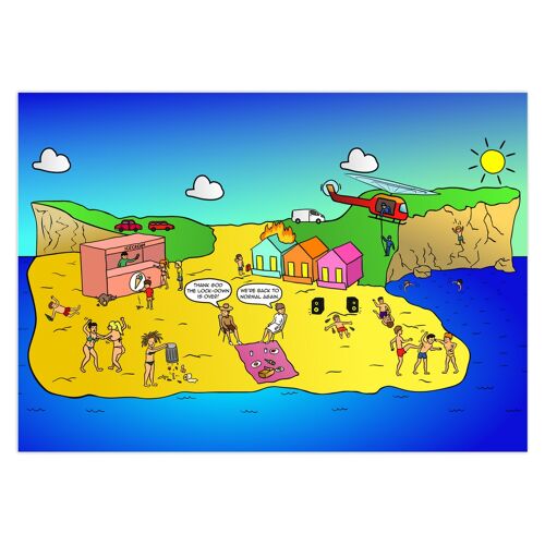 Greeting Cards - Life's A Beach (USA) - 10 Cards