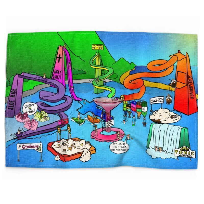 Tea Towels - Shots and Giggles (UK)