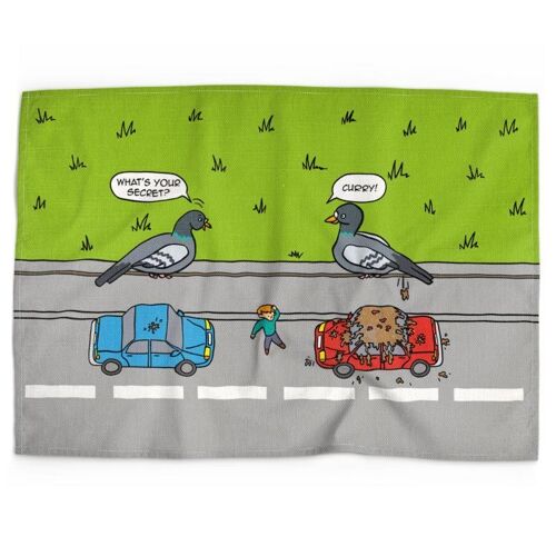 Tea Towels - Flipping The Bird (UK)