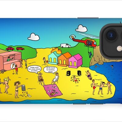 Phone Cases - Life's A Beach - iPhone 12 Mini - Tough - Gloss