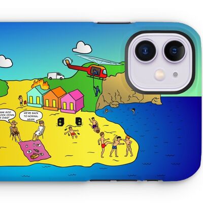 Phone Cases - Life's A Beach - iPhone 11 - Tough - Matte