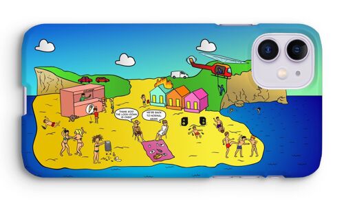 Phone Cases - Life's A Beach - iPhone 11 - Snap - Gloss
