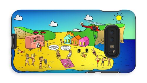 Phone Cases - Life's A Beach - Galaxy S10E - Tough - Matte
