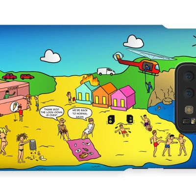 Phone Cases - Life's A Beach - Galaxy S10E - Snap - Gloss
