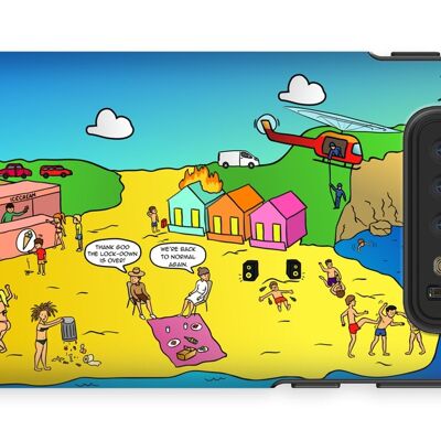 Phone Cases - Life's A Beach - Galaxy S10 - Tough - Gloss