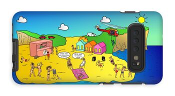 Étuis de téléphone - Life's A Beach - Galaxy S10 - Robuste - Mat
