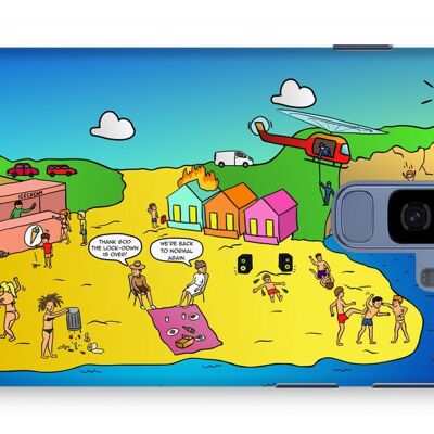 Phone Cases - Life's A Beach - Galaxy S9 Plus - Snap - Gloss