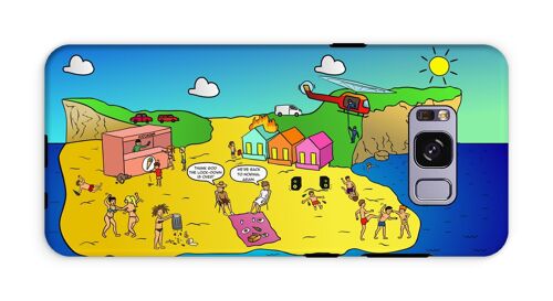 Phone Cases - Life's A Beach - Galaxy S8 Plus - Tough - Matte