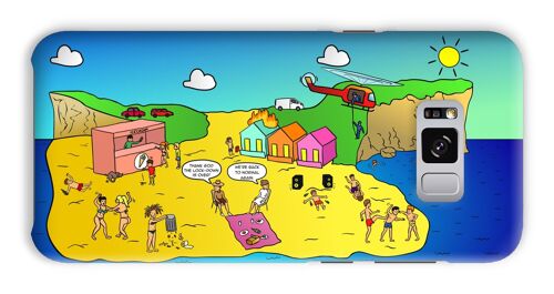 Phone Cases - Life's A Beach - Galaxy S8 Plus - Snap - Gloss