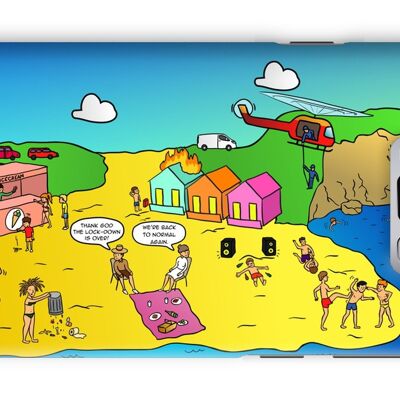Phone Cases - Life's A Beach - Galaxy S8 Plus - Snap - Matte