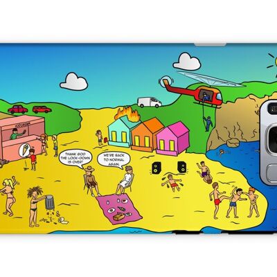 Phone Cases - Life's A Beach - Galaxy S8 - Tough - Matte
