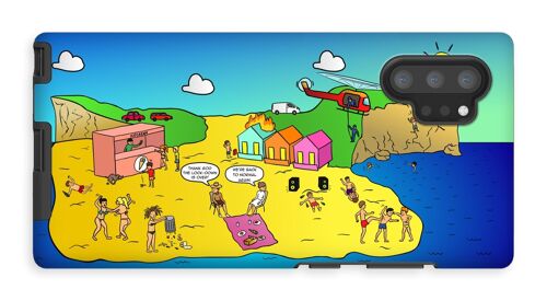 Phone Cases - Life's A Beach - Galaxy Note 10P - Tough - Matte