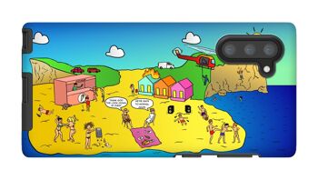 Étuis pour téléphones - Life's A Beach - Galaxy Note 10 - Robuste - Mat