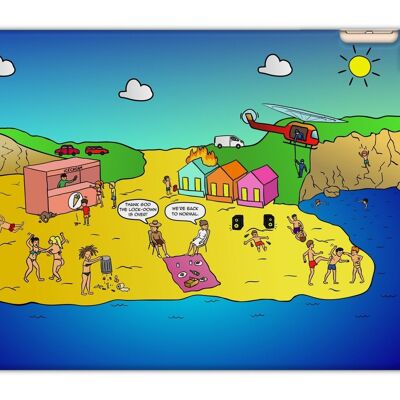 Tablet Cases - Life's A Beach - iPad Air 2 - Matte