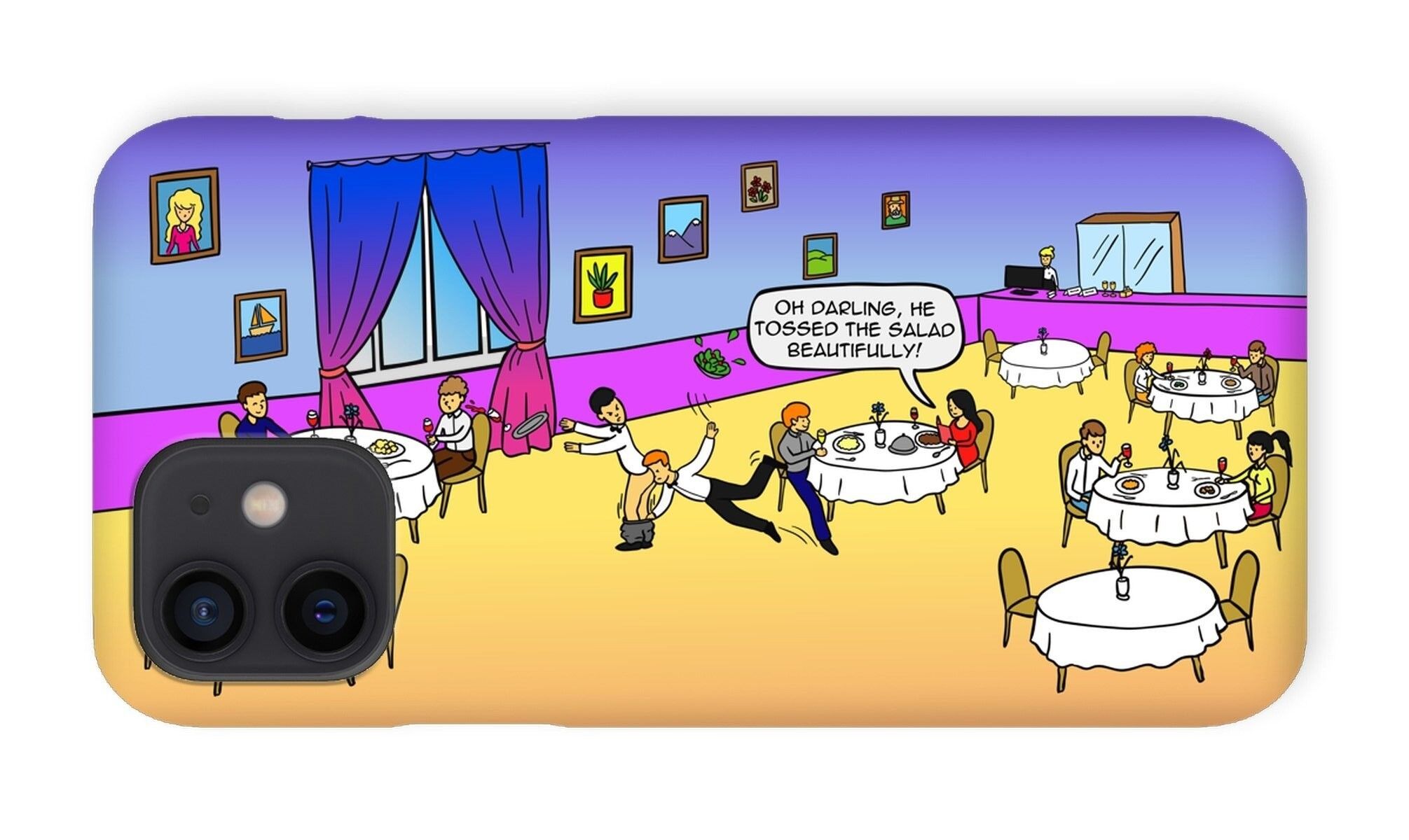 Phone Cases - Tossing The Salad - iPhone 12 - Snap - Matte