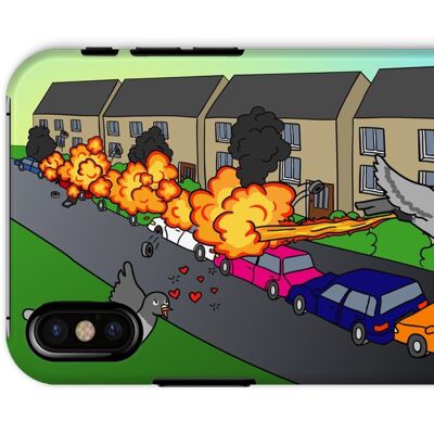 Phone Cases - Flames of Glory - iPhone X - Snap - Gloss